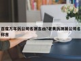 百度萬年歷公司名測吉兇?老黃歷測算公司名稱吉