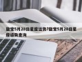 旋寶5月28日星座運勢?旋寶5月28日星座運勢查詢