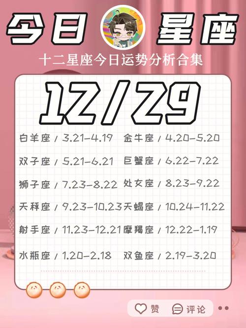 十二星座今明運(yùn)勢?十二星座運(yùn)勢今日運(yùn)勢查詢