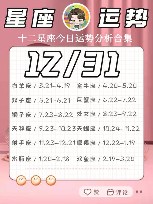 十二星座運勢完整版下載?十二星座運程詳情