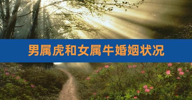 牛和什么屬虎最配對呢婚姻?屬牛和什么屬虎合適嗎